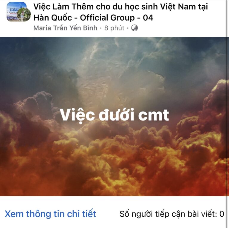 Tìm người làm ca đêm Quán gà bhc 강남
